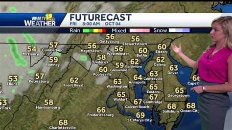 Much cooler weather on tap for Thursday